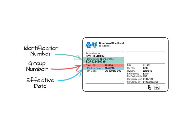 Image of BCBSIL Member ID Card