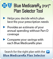 Blue MedicareRx Selector Tool